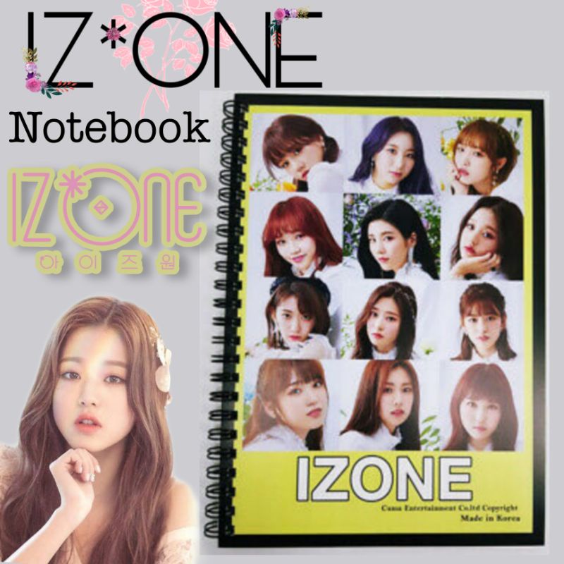 

Notebook IZONE Book KPOP Won Young JPOP Yuri Yujin Good