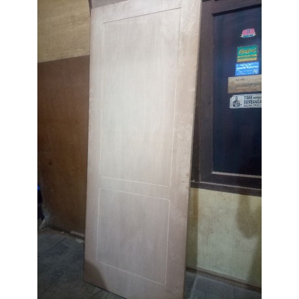 Daun Pintu Double Triplek Minimalis