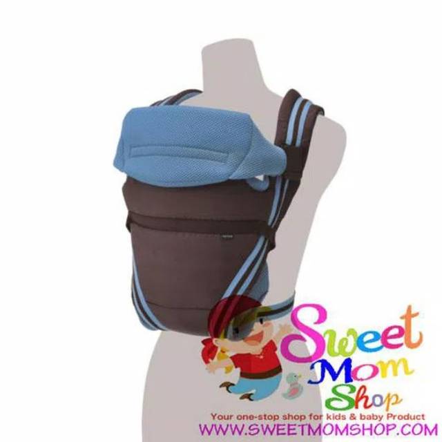 Sweetmomshop aprica baby carrier easy touch light blue