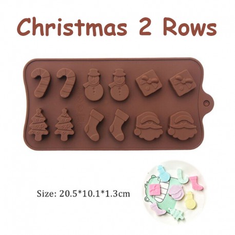 Cetakan Silikon Cokelat Happy Birthday Silicone Mold Premium Ulang Tahun Angka Star Love Heart Oven Safe Babymaniashop