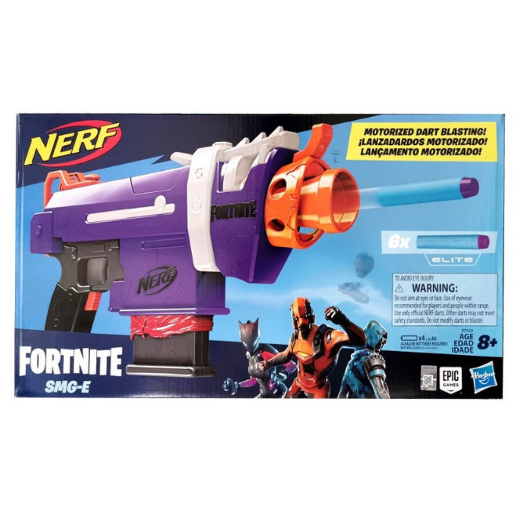 Jual NERF Fortnite SMG-E/SMGE Motorized Blaster Indonesia|Shopee Indonesia