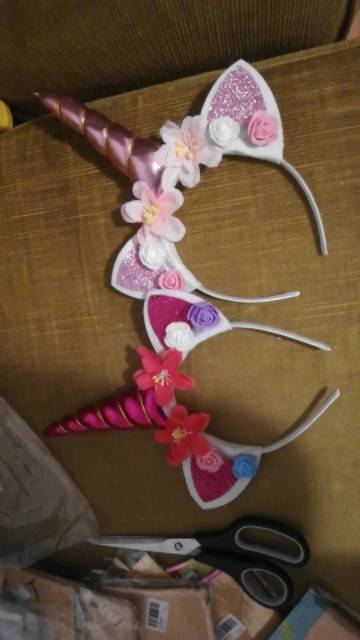 Bando Unicorn Anak Dewasa - Tanduk My Little Pony Bandana Aksesoris