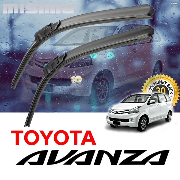 Wiper Depan HYBRID Set Toyota Avanza 2004 - 2015 Premium