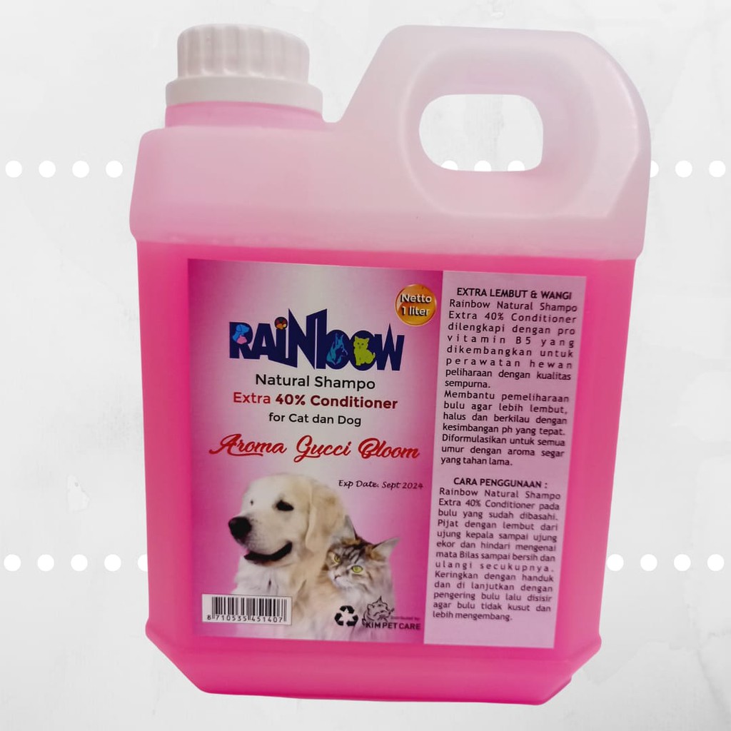 Rainbow Natural Shampo + 40% Conditioner 1 Liter