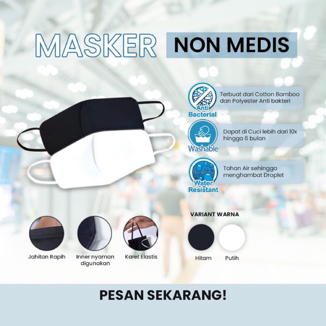 Masker kain bagus dan murah