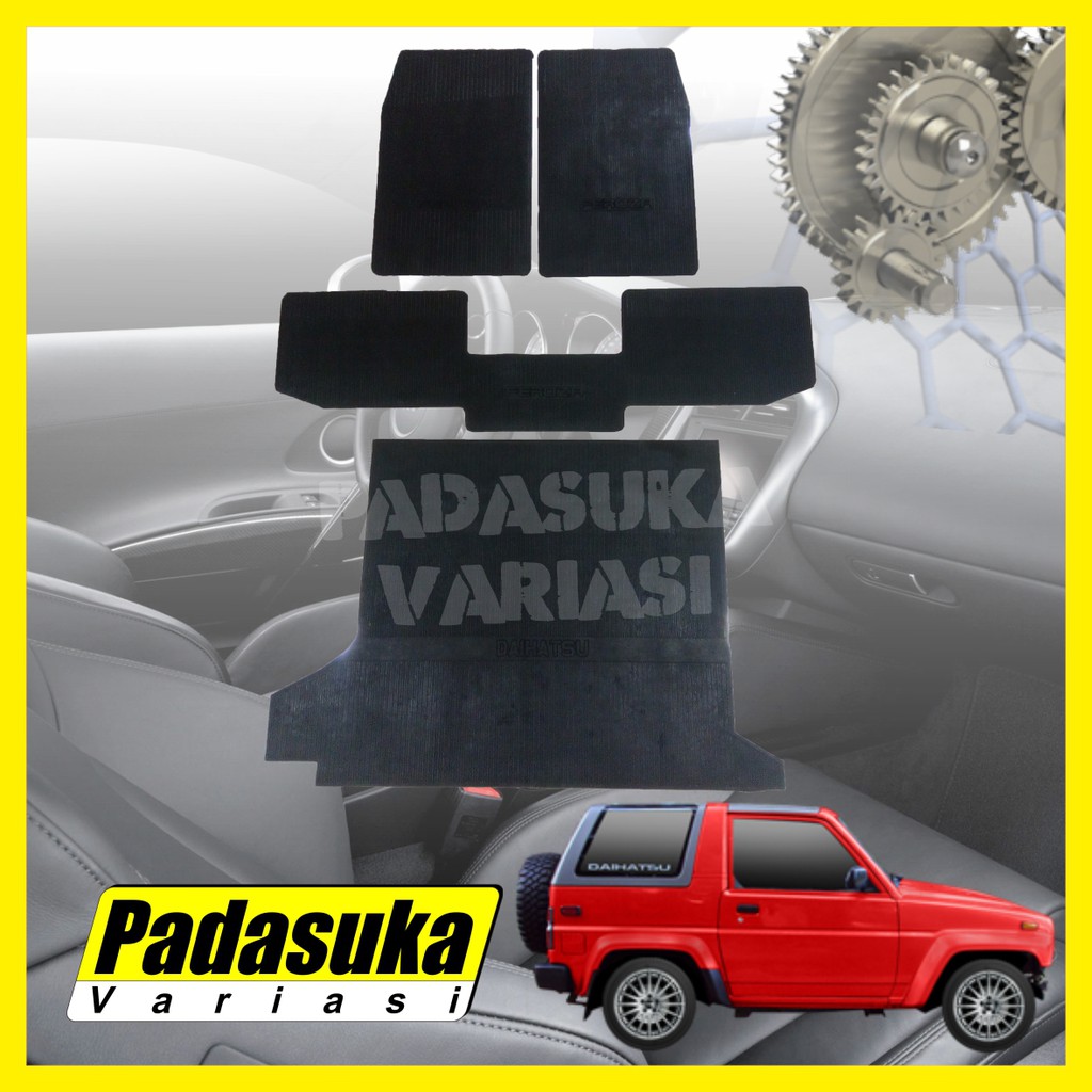 Karpet Feroza Karpet Mobil Feroza Karpet Daihatsu Feroza 3 Baris