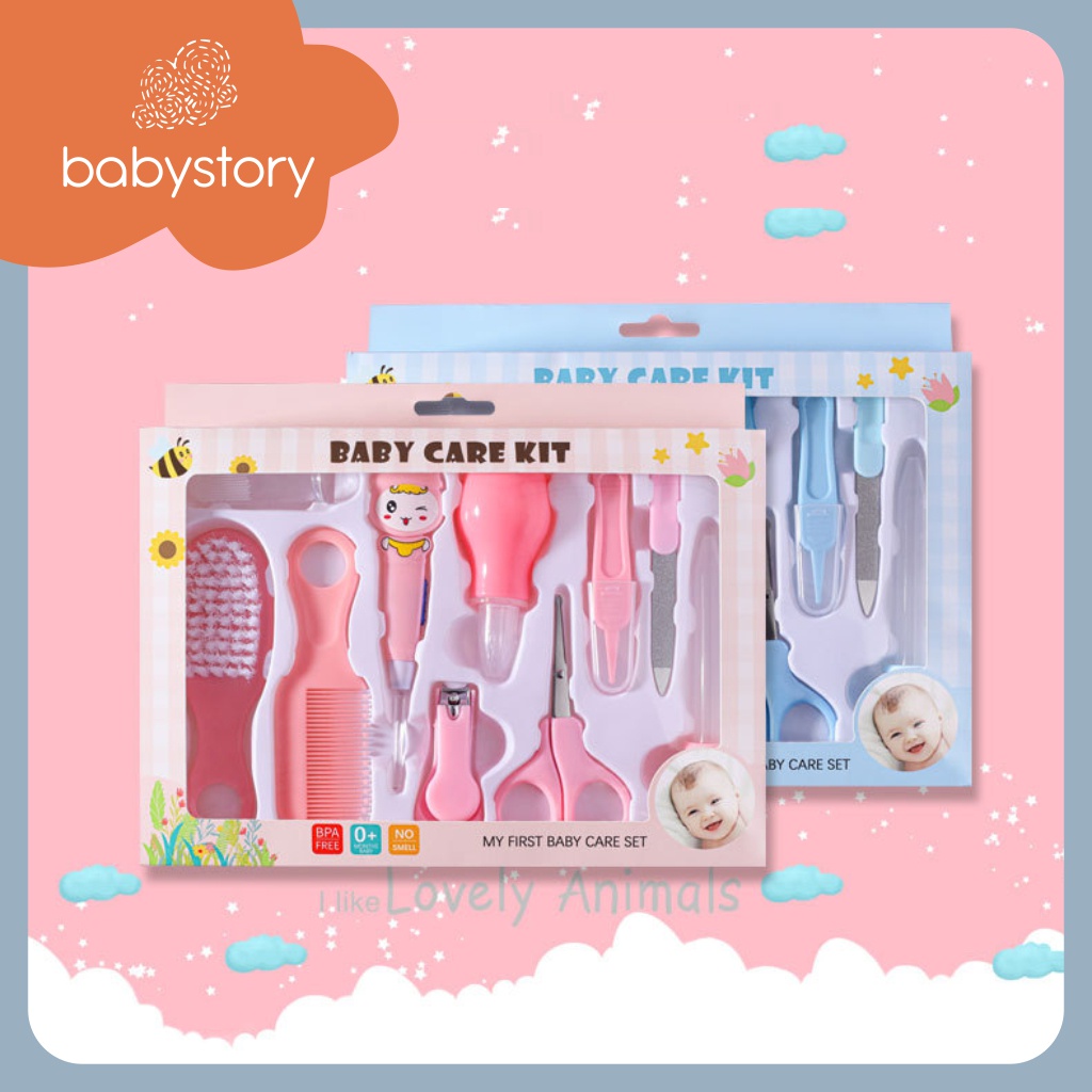 Baby care kit 10 in 1 baby nail kit set baby care kit set