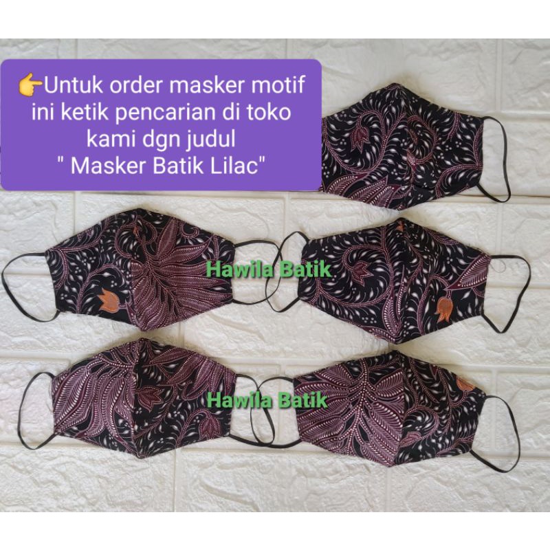 Couple Batik Ayah Anak Lapis Furing Warna Lilac