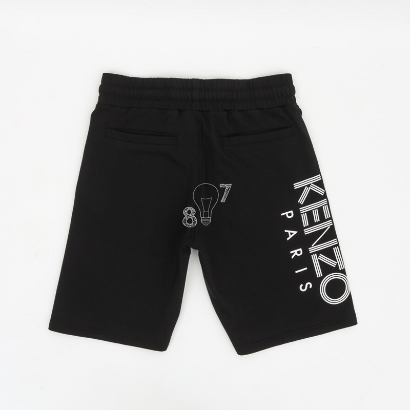 Ken. Short Pants Logo Black