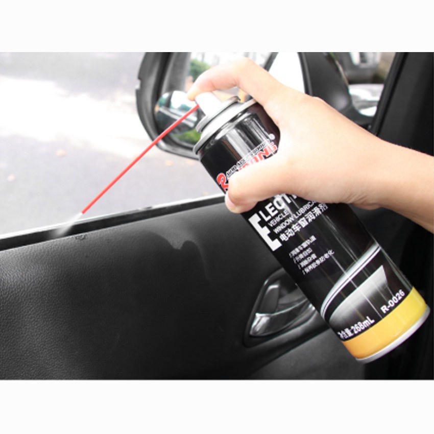 Pelumas Jendela Mobil 268ml Kaca Lift Agen Pembersih Spray Lubricant Untuk Menghilangkan Kebisingan