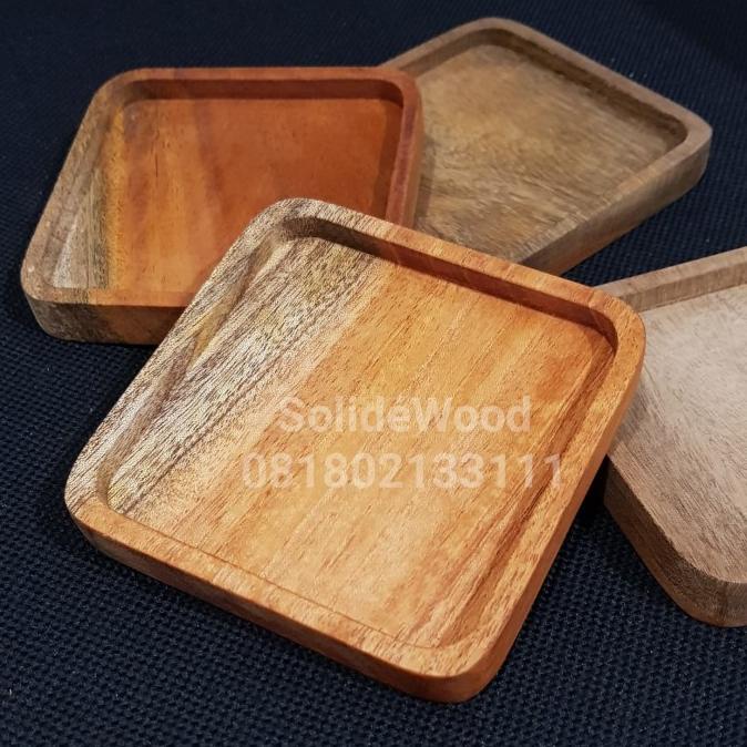 Jual Kayu Wood Coaster Tatakan Gelas Kayu Rustic Grade Ukuran 10 Cm X 10cm Wood Shopee Indonesia 4109