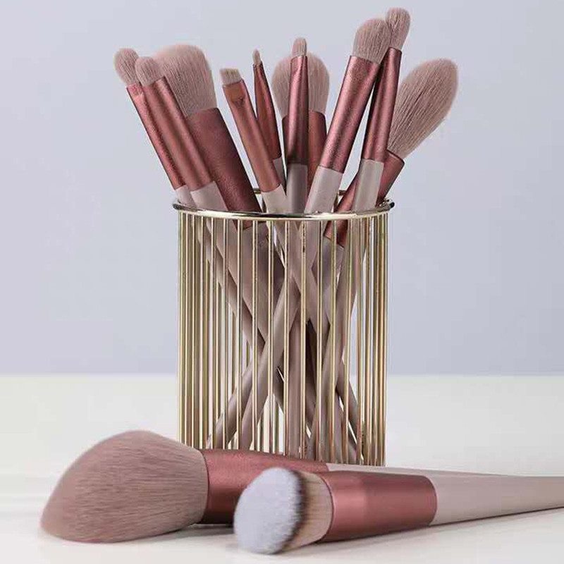 13pcs Set Brush Makeup Multifungsi Untuk Bedak Foundation Concealer