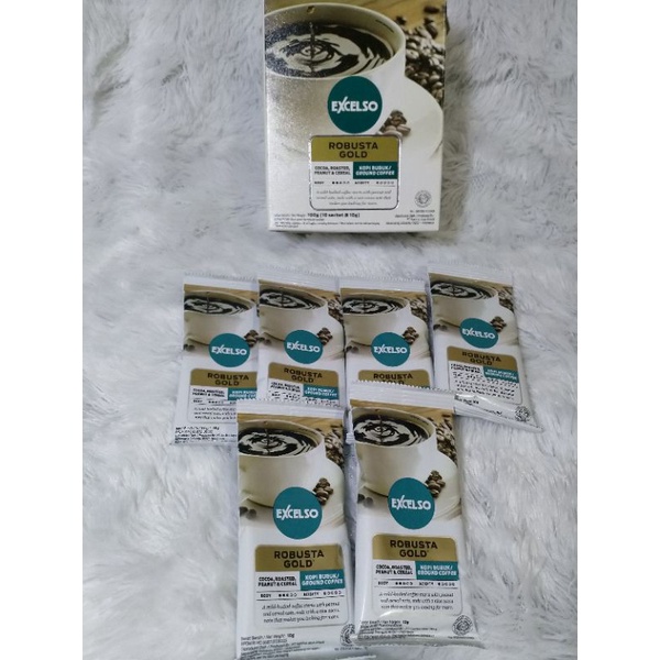 

excelso robusta gold sachet 10 gram