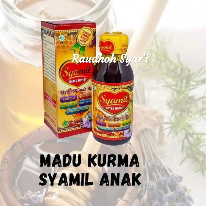 

MADU SYAMIL DATES HONEY / MADU KIDS