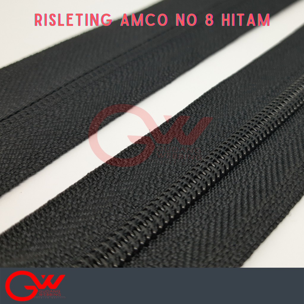 DAUN RISLETING AMCO NO 8 HITAM ECERAN