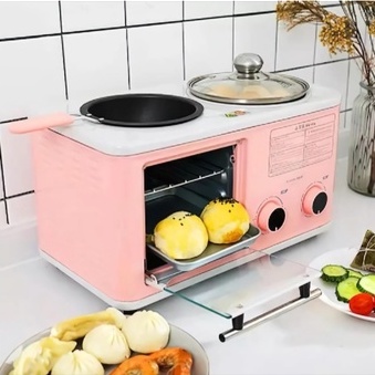 Oven Breakfast 3 in 1 Multifungsi
