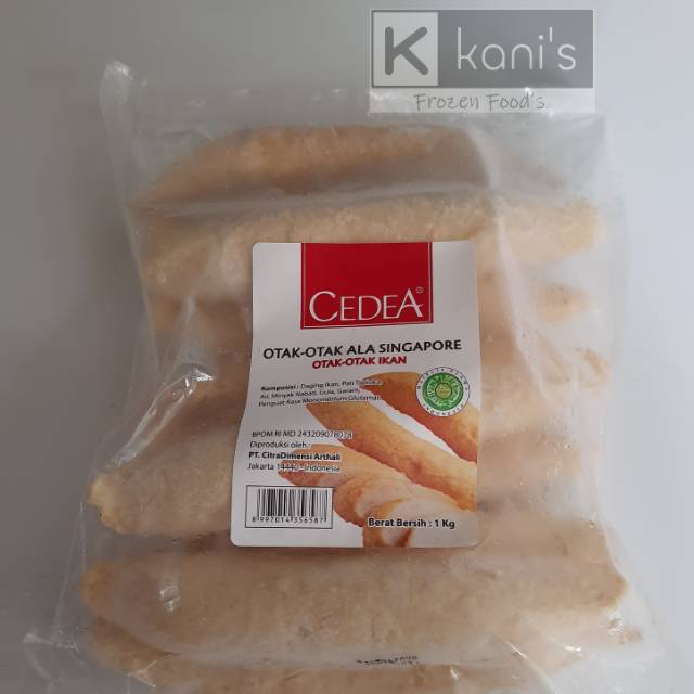 

Cedea Otak - Otak ala Singapore 1 kg