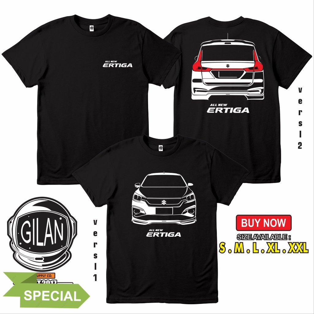 Kaos Baju Mobil SUZUKI ALL NEW ERTIGA Kaos Otomotif - Destroku CLOTH