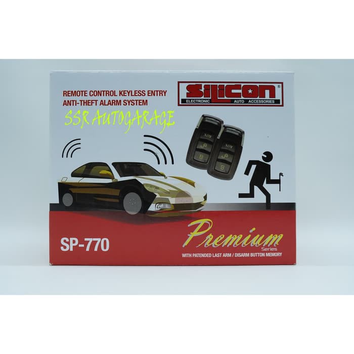 ALARM MOBIL - SILICON SP-770 premium