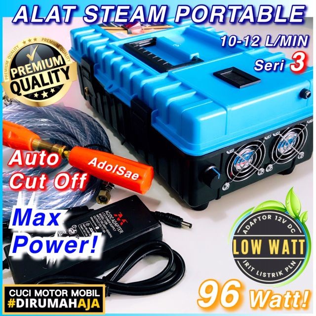 {duniastore} Alat Cuci Motor  Mobil Mesin Steam Jet Cleaner 300 PSI Murah