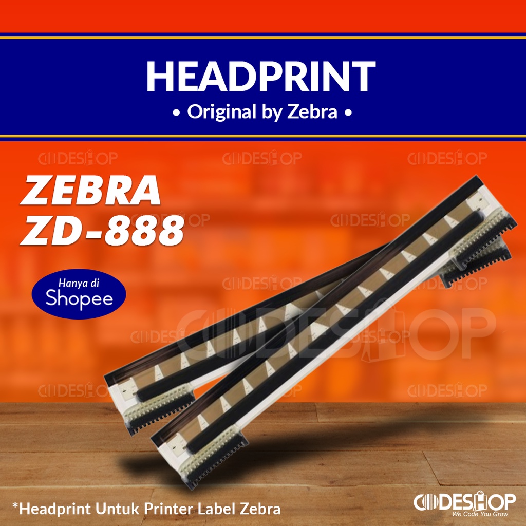 Headprint Sparepart Printer Label Barcode Zebra ZD888