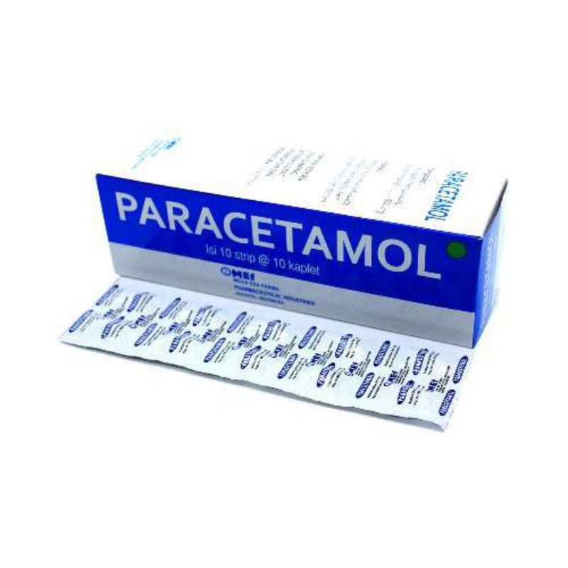 Paracetamol MEF @ Per strip 10's