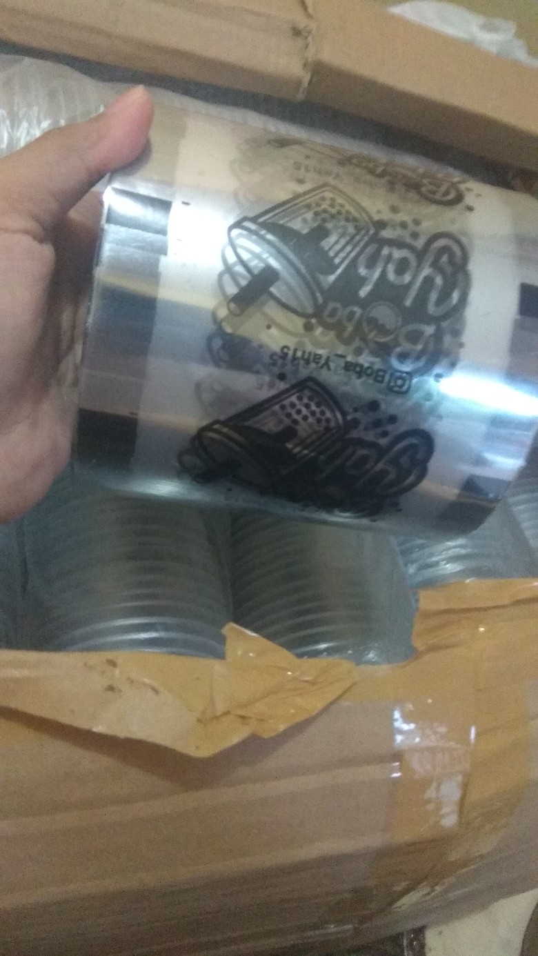 Sablon Gelas Cup Plastik 16oz 7 Gram Minimal Order 1000