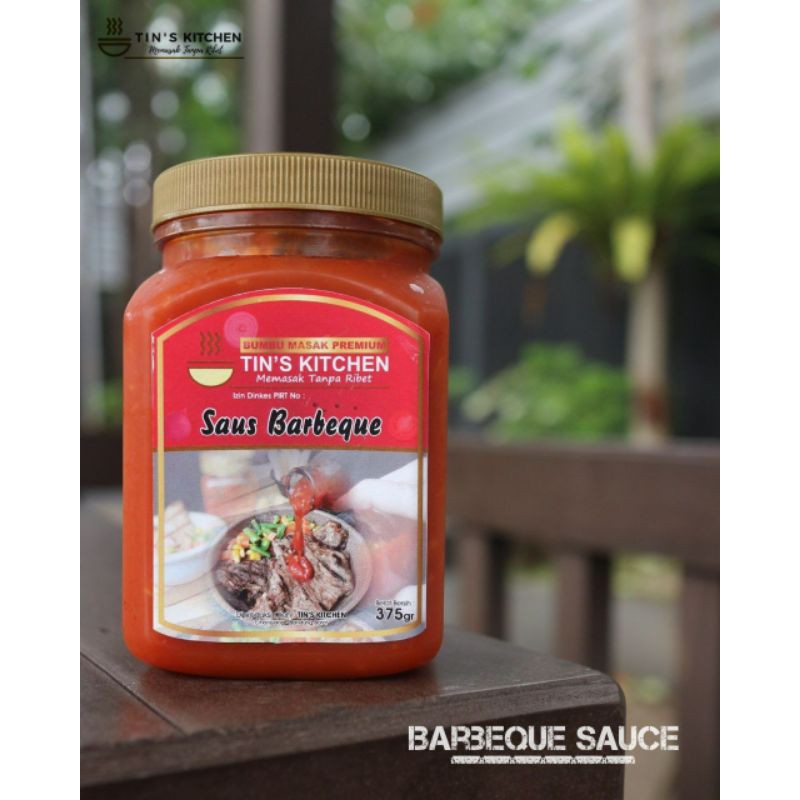 

Bumbu Masak Tins Kitchen Saus Barbeque Non MSG Saus Pizza Saus Panggang kemasan 220gram