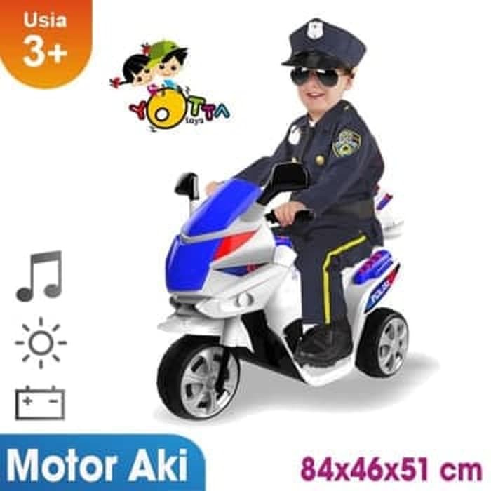 Motor Aki Anak / Motor Tornado Police Polisi