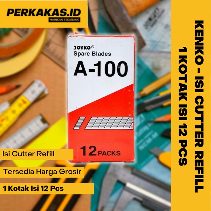 

Hadir Kenko - Isi Cutter Kecil A300 (Isi 12Pcs) Gilaa!!!