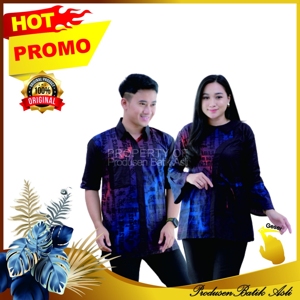 DISTRIBUTOR BAJU BATIK COUPLE PRIA DAN WANITA ASLI PEKALONGAN, BAJU BATIK KONDANGAN, BAJU BATIK MURAH GROSIR