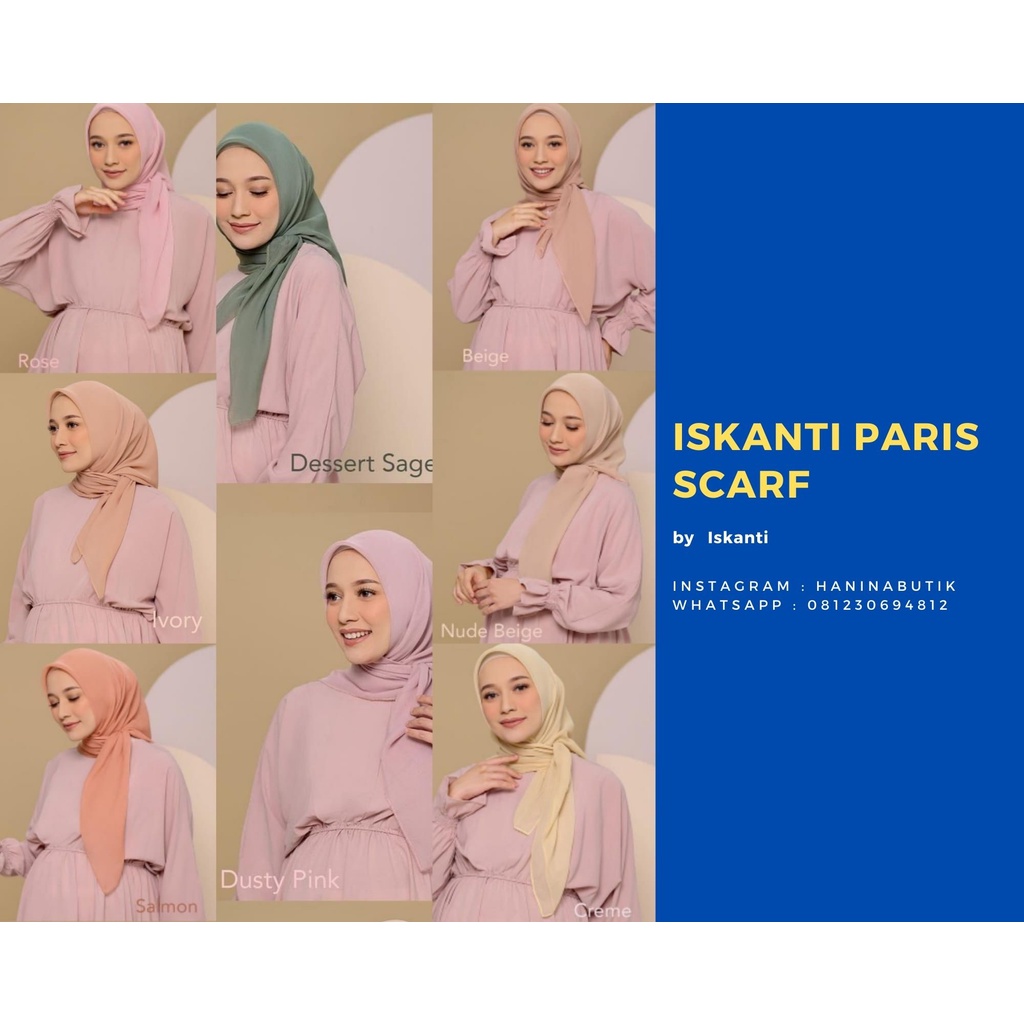 ISKANTI PARIS SCARF by ISKANTI