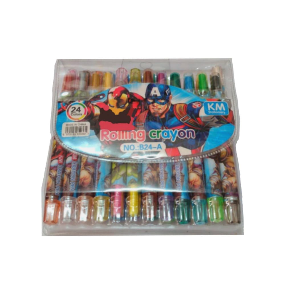 

Krayon Putar KM No.B24-A - Isi 12 Warna