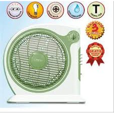 Maspion JF-2122 T Box Fan Kipas Angin - Putih [12 Inch/30 cm]