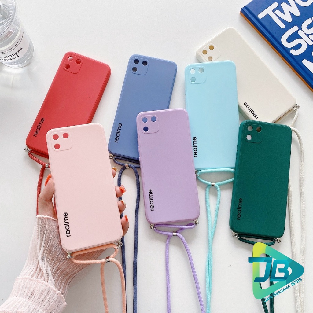 SOFTCASE SLINGCASE ORIGINAL SILIKON PELINDUNG KAMERA REALME C1 C2 5I 5S 5 PRO NARZO 6 JB4894