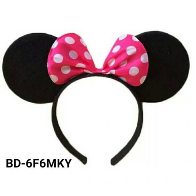 grosir  Bando mikey mouse 6 pcs grosir lusinan