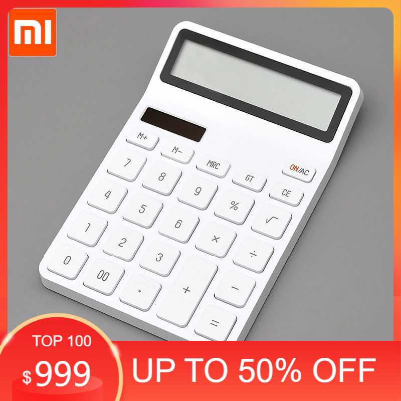 

Xiaomi Mijia LEMO KACO Kalkulator Eletronik Desktop Calculator - K1412