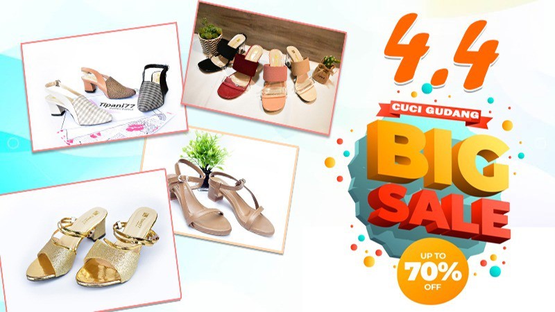 rekomendasi toko flatshoes di shopee Toko online sepatuonline77
