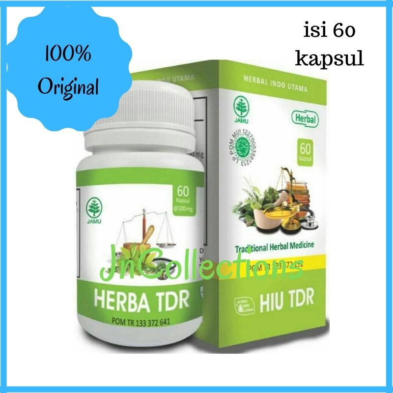 Hiu TDR Obat Sulit Tidur Insomnia Asli Herbal