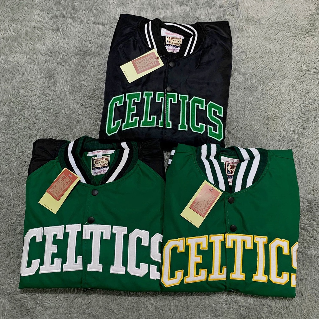 VARSITY JACKET BASEBALL NBA CELTICS FULLTAG LABEL