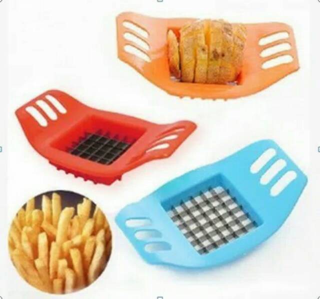 Potato Cutter Slicer - Potong Kentang - Alat Pemotong kentang Panjang Dadu Slice