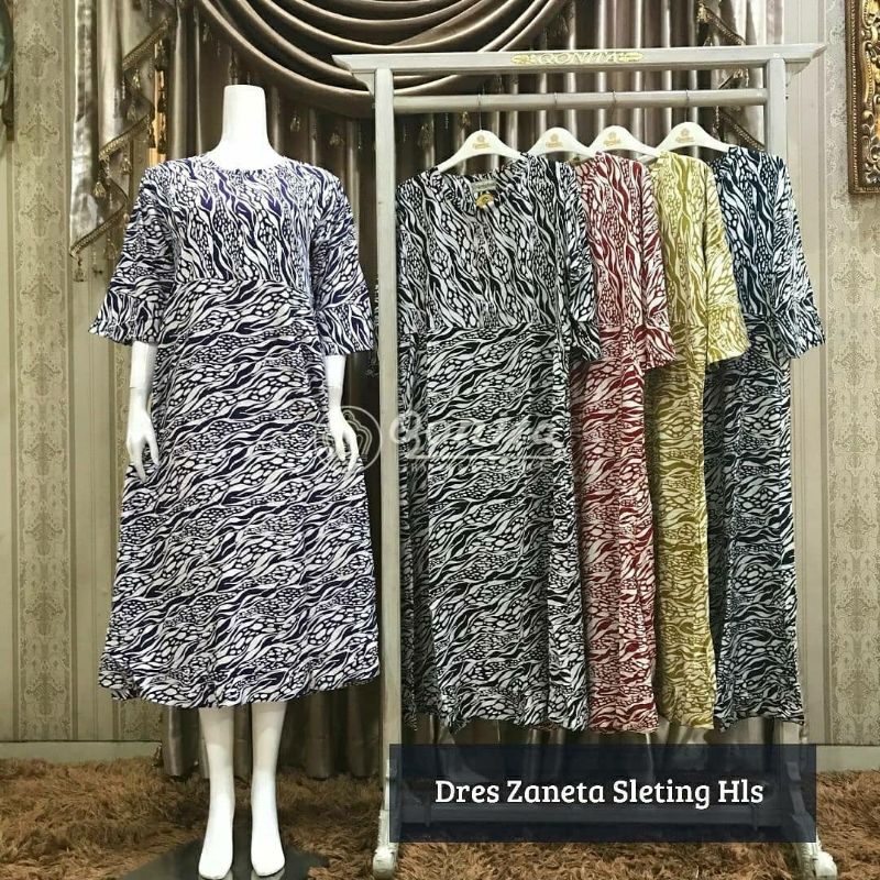 DRESS QONITA BATIK SIMPEL