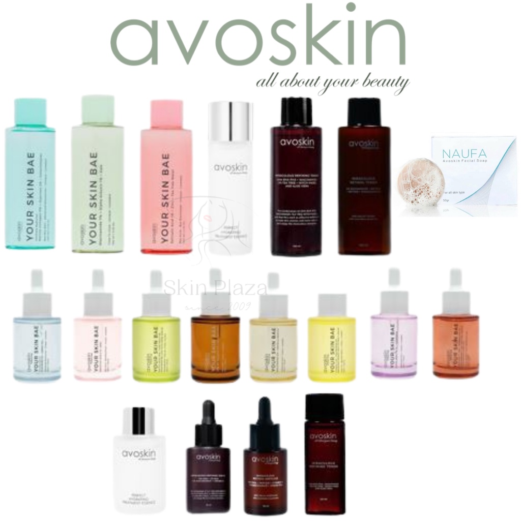 Avoskin Avoskin Miraculous Retinol Toner Ampoule Refining Serum PHTE Naufa Soap Your Skin Bae Series