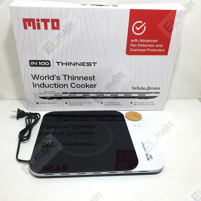 Mito Kompor Induksi IN100 Induction Cooker IN 100 Thinnest Tipis