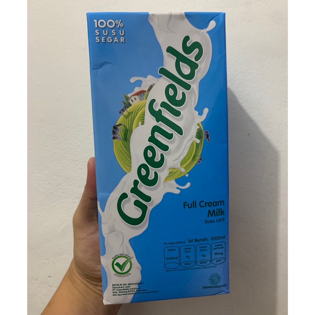 

Greenfields UHT Susu Putih Full Cream 1Liter