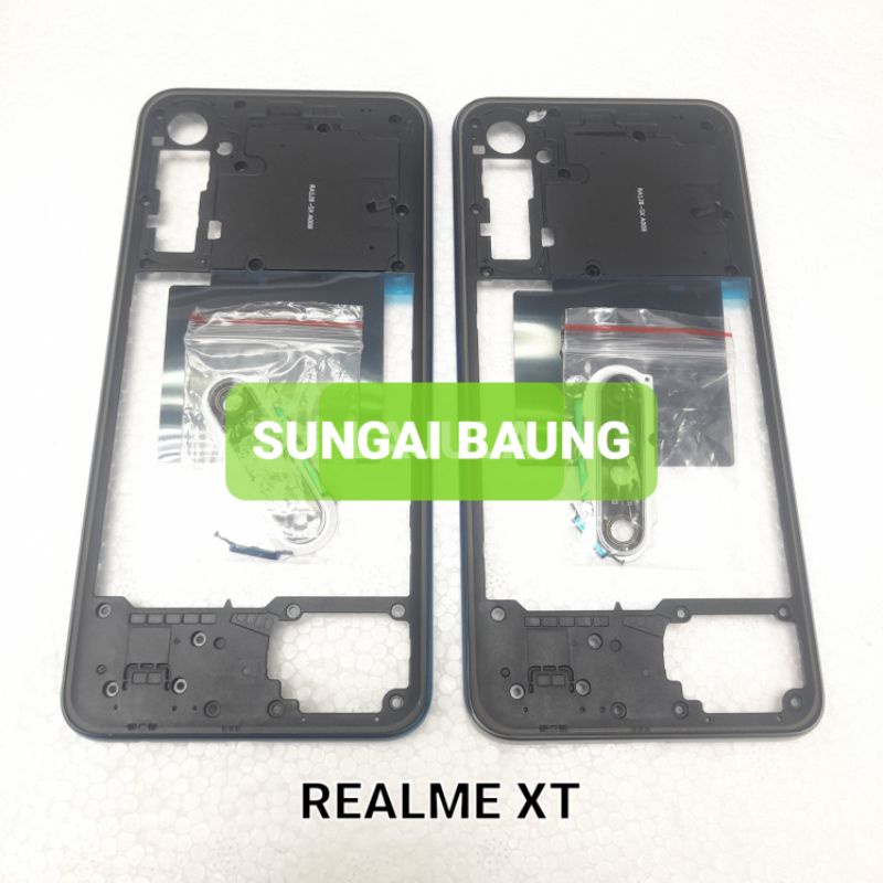 BEZEL BEZZEL TUTUP MESIN TULANG SAMPING REALME XT