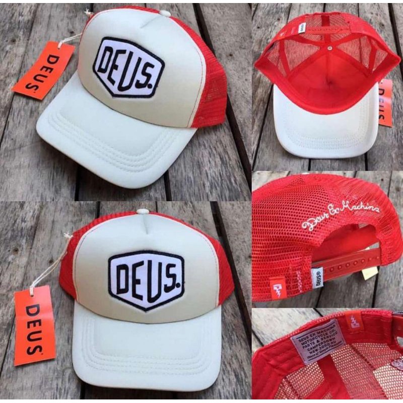 Topi pria deus original