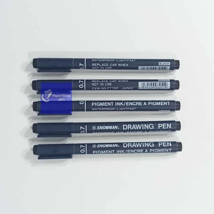 

Diskon GROSIR!!! Drawing Pen Snowman 700 Hitam 0.7 ATK Diskon