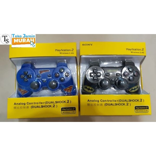 penawaranspesial Stik  Stick PS2 Wireless TANPA Kabel Ori Pabrik KW PALING MURAH Murah