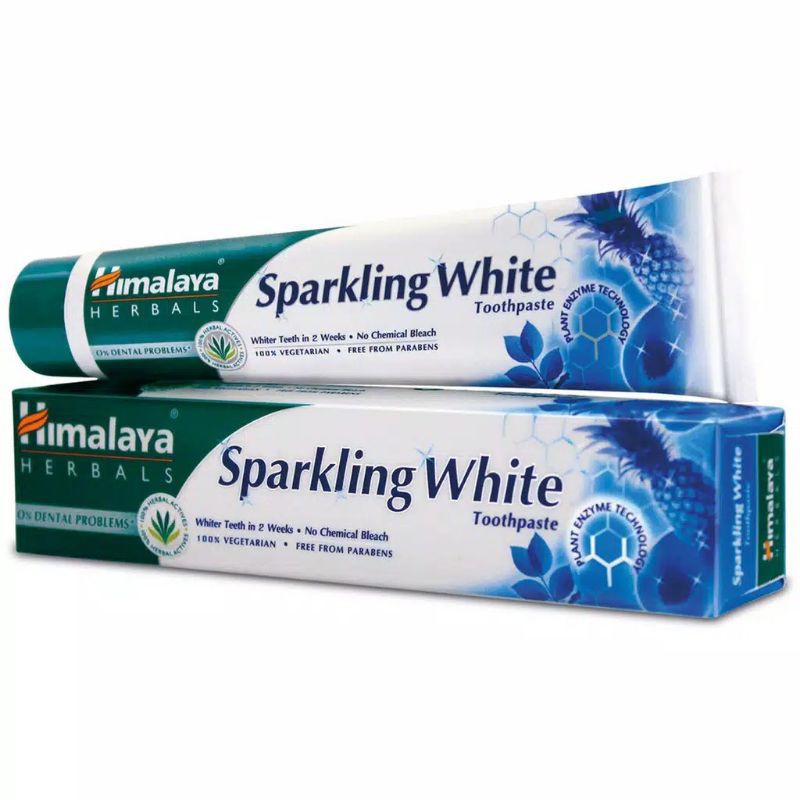 

Himalaya herbal sparklinh white 80gr